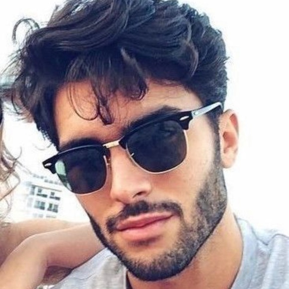 RAY-BAN CLUBMASTER CLASSIC SUNGLASSES - Picture 3 of 8